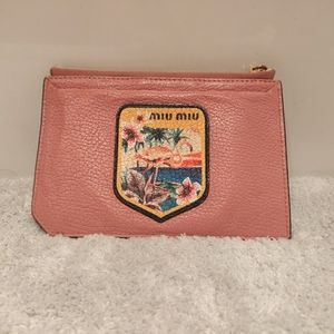 Miu Miu Flamingo 🦩 Wallet